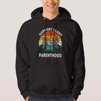 Veste À Capuche Soutenir la parentalité végétale Rétro Vintage Jar
