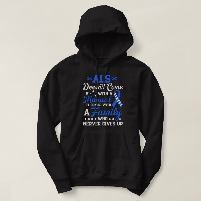 Veste À Capuche Soutien à la sensibilisation à la SLA, SLA Fighter (Design devant)