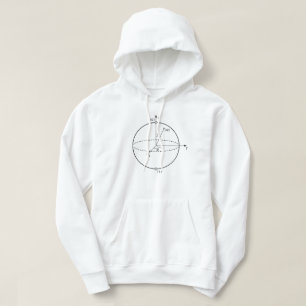 Veste À Capuche Sphère Bloch Physique / Maths Quantum Bit (Qubi