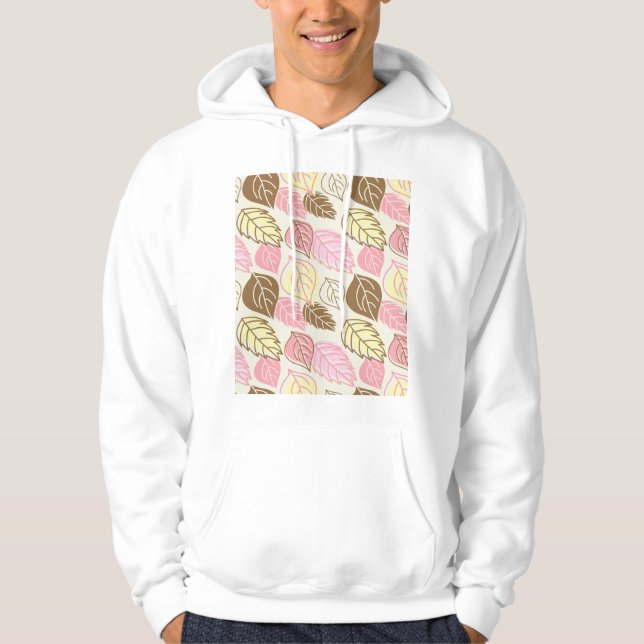 Veste À Capuche Splendor d'automne : Motif sans feuille (Devant)