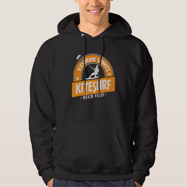 Veste À Capuche Sports extrêmes Kitesurf Beach Vibes (Devant)