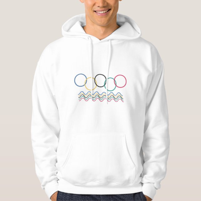 Veste À Capuche Sports Ring Unity – Global Athletic Spirit Hoodie (Devant)