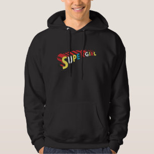 Veste À Capuche SSupergirl Colorful  Logo
