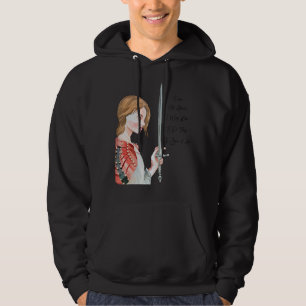 Veste À Capuche St Joan D'Arc N'A Pas Peur Que Je Sois Né Faire Ce