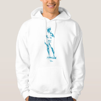 Veste À Capuche Statue : Dire le mot F — Bleu