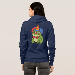 Veste À Capuche Sticker de grenouille clown drôle