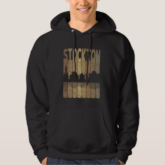 Veste À Capuche Stockton Vintage Stockton California Retro Stockto