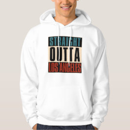 Veste À Capuche Stright Outta Los Angeles Californie CA USA
