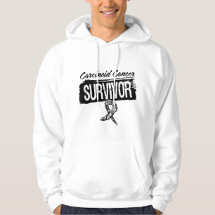 Veste À Capuche Style carcinoïde de grunge de survivant de Cancer