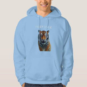 Veste À Capuche Style Tigre – Graphisme Énergie Sauvage
