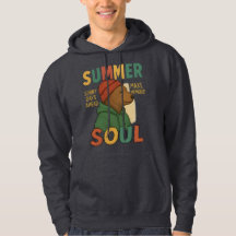 Summer Soul Bear Hoodie