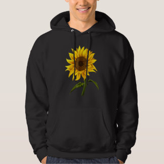 Veste À Capuche Sunflower Sunshine Aquarelle Fleur belle flûte