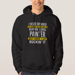 Veste À Capuche Super Peintre Pour Les Travailleurs De La Peinture