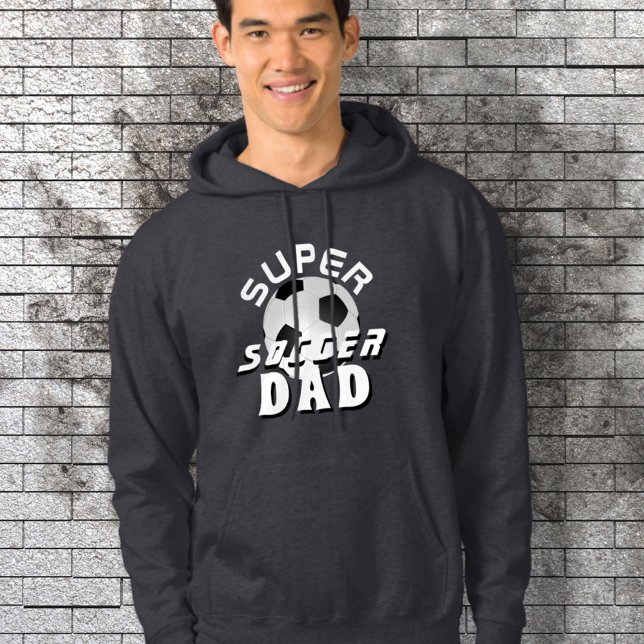 Veste À Capuche Super Soccer Papa Football Sport Père (Créateur téléchargé)