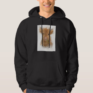 Veste À Capuche Superbe ferme de vaches de haute-terre ferme de ve
