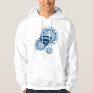 Veste À Capuche Supergirl Blue Circle Design