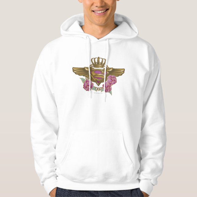 Veste À Capuche Supergirl Golden Wings (Devant)