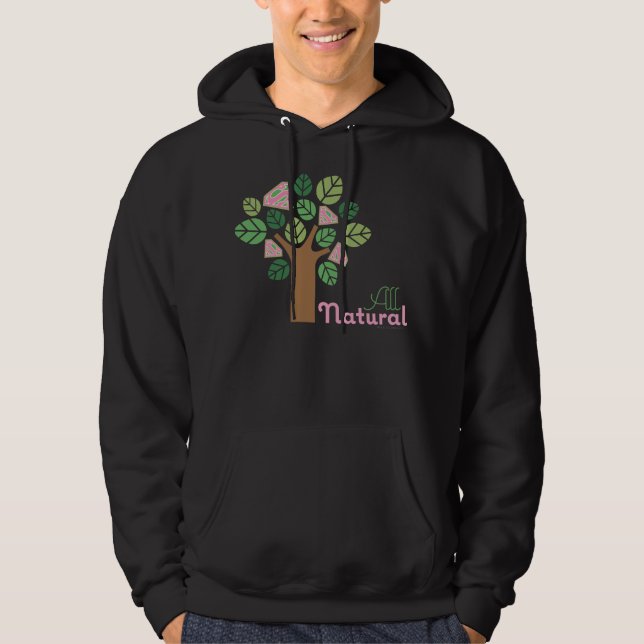 Veste À Capuche Supergirl Tout arbre naturel (Devant)