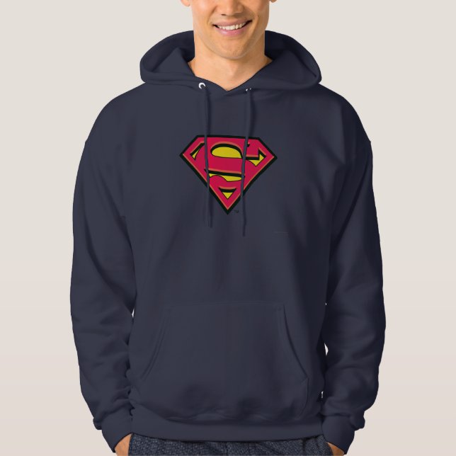 Veste À Capuche Superman S-Shield | Logo classique (Devant)