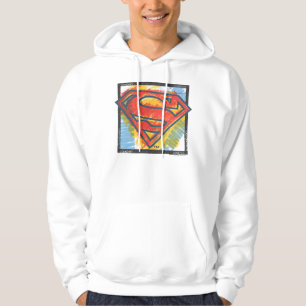Veste À Capuche Superman S-Shield   Logo couleur