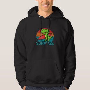 Veste À Capuche Surfer T-Rex - Roulez Dans Les Vagues
