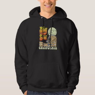 Veste À Capuche Surfez Big Sur Vintage Californie Surfeur Détresse