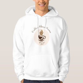 Veste À Capuche Survêtement personnalisé pour employés de cafés av