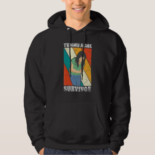 Veste À Capuche Survivant des Maux de Ventre Mal de Ventre Mon V