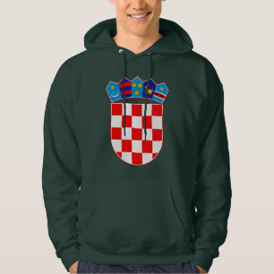 Veste À Capuche Sweat-shirt aux Armoiries de Croatie Patrimoine