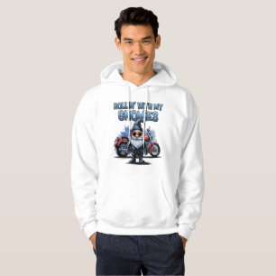 Veste À Capuche Sweat-shirt drôle de gnome de motard