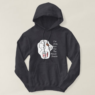 Veste À Capuche Sweat-shirt pour fan de football idiot - Je ne sui
