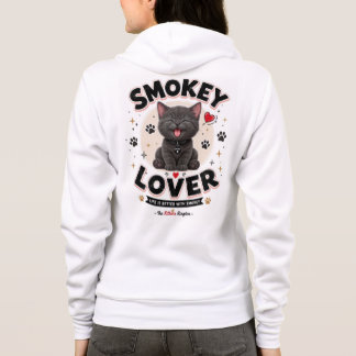 Veste À Capuche Sweat-shirt pour les amoureux de Smokey