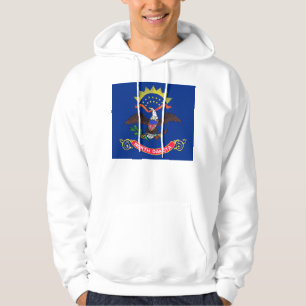 Veste À Capuche Sweatshirt à capuchon avec drapeau américain