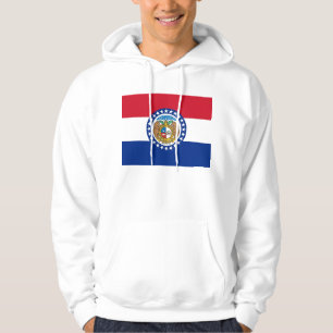 Veste À Capuche Sweatshirt à capuchon avec drapeau américain