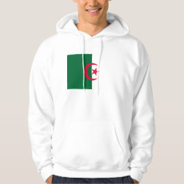 Veste À Capuche Sweatshirt à capuchon avec drapeau d'Algérie