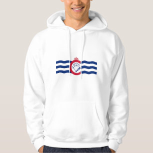 Veste À Capuche Sweatshirt à capuchon avec Drapeau de Cincinnati,