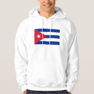 Veste À Capuche Sweatshirt à capuchon avec drapeau de Cuba