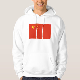 Veste À Capuche Sweatshirt à capuchon avec drapeau de la Chine