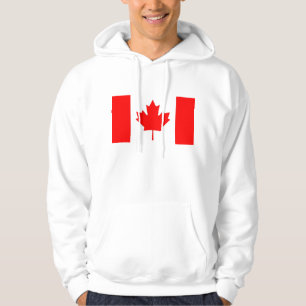 Veste À Capuche Sweatshirt à capuchon avec drapeau du Canada