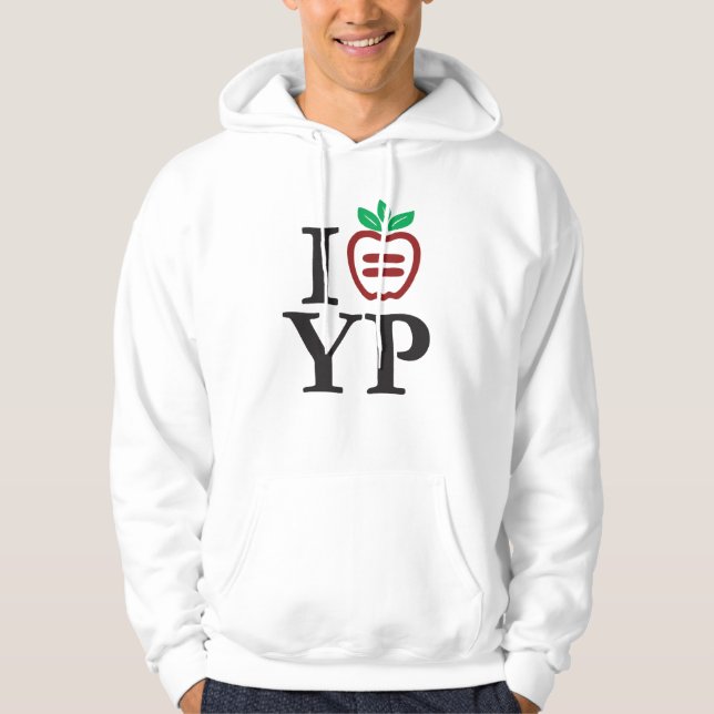Veste À Capuche Sweatshirt à capuchon de base de logo de NYULYP (Devant)