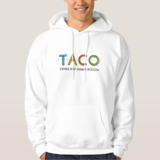 Veste À Capuche Sweatshirt à capuchon de base de TACO, blanc