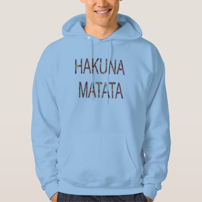 Veste À Capuche Sweatshirt à capuchon de base masculin de Hakuna M (Devant)