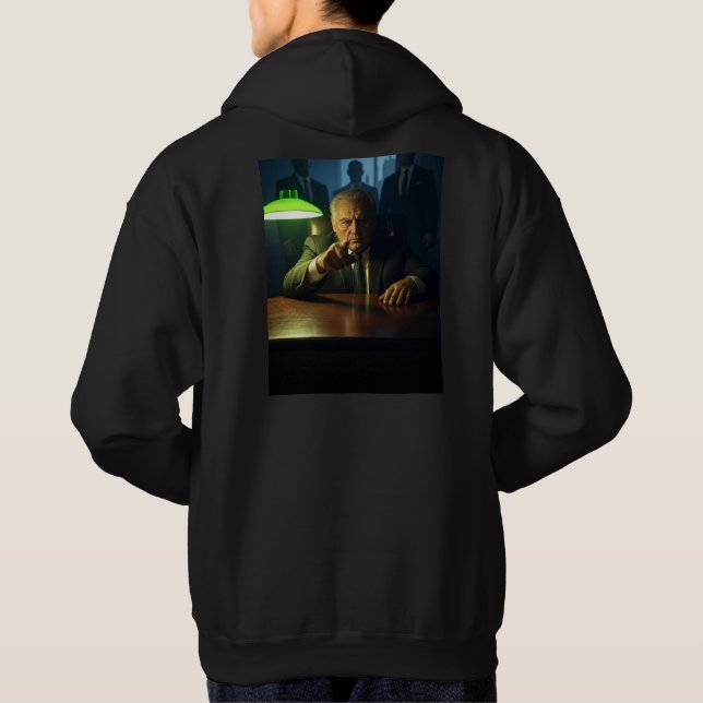 Veste À Capuche Sweatshirt à capuchon noir (Dos)