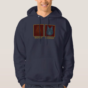 Veste À Capuche Sweatshirt Bigfoot & Dogman pour hommes