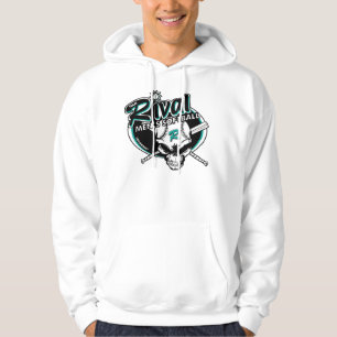 Veste À Capuche Sweatshirt blanc rival d'équipe
