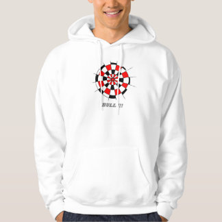 Veste À Capuche sweatshirt Cible de flechettes avec capot
