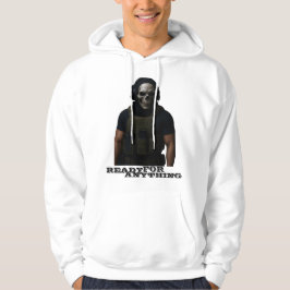 Veste À Capuche Sweatshirt crâne d'élite tactique - Cité furtive