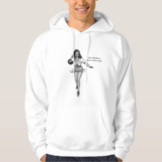Veste À Capuche sweatshirt de bébé de bowling