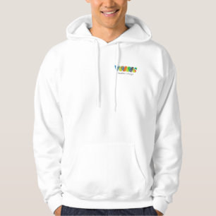 Veste À Capuche Sweatshirt de fermeture éclair d'université de