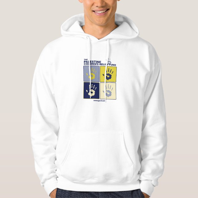 Veste À Capuche Sweatshirt de mains de PCRF quatre (Devant)